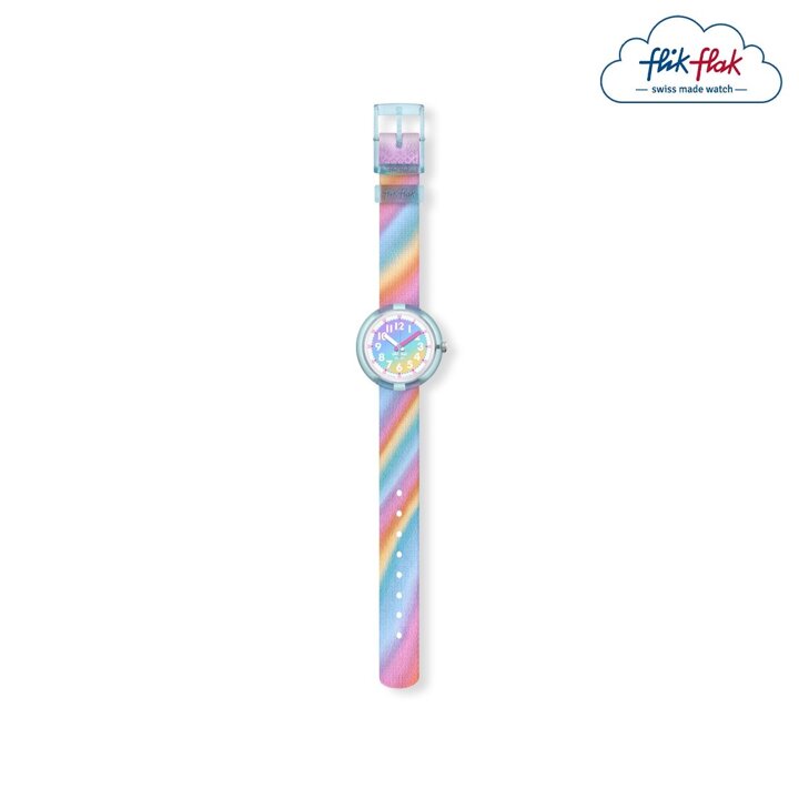 (대전신세계)[본사] 플릭플락  유아용 시계 LIQUID RAINBOW FPNP152