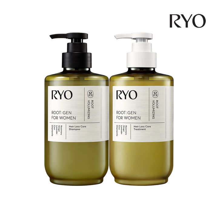 려 루트젠 탈모전문케어 여성 샴푸 515ml+트리트먼트 515ml