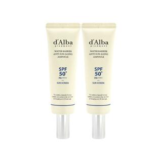 [홈쇼핑 최신상] 달바 썬 앰플 50ml 2개 선 크림 워터 베리어 안티 선에이징