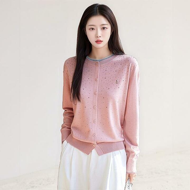 [헬리꽁땡]실버베어니트가디건2종