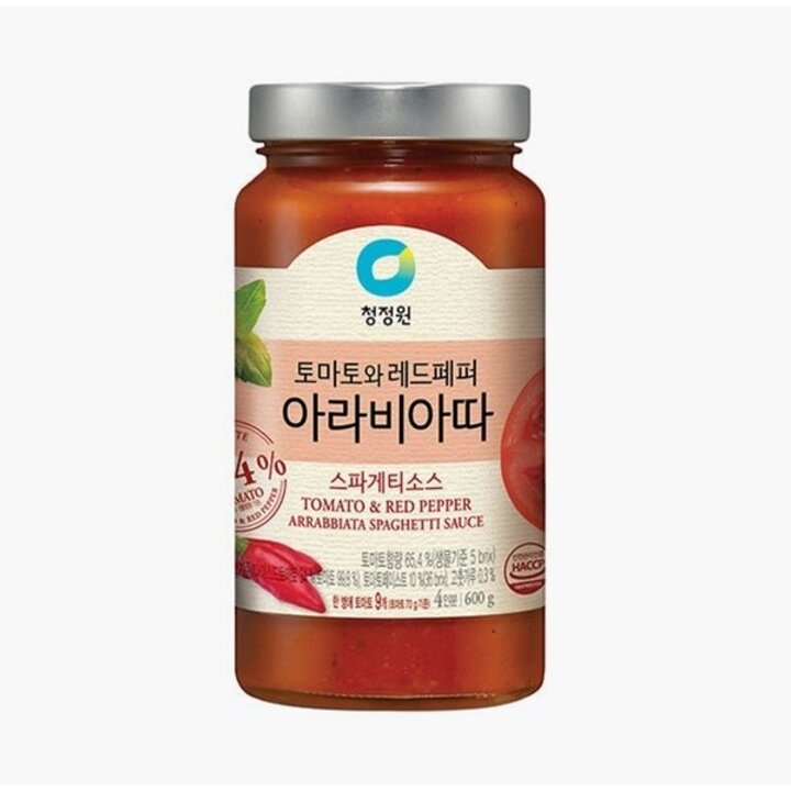 (신세계강남점)청정원 아라비아따 스파게티소스 600g(1개)