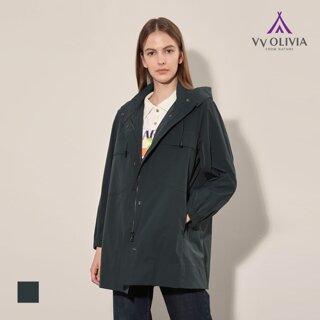 [비비올리비아] 후드 텐트 라인 점퍼_VVCCL4F8281
