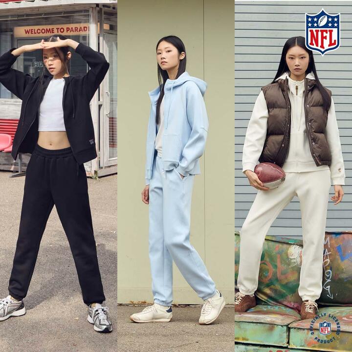 NFL 25FW 여성 패딩베스트 셋업 3종