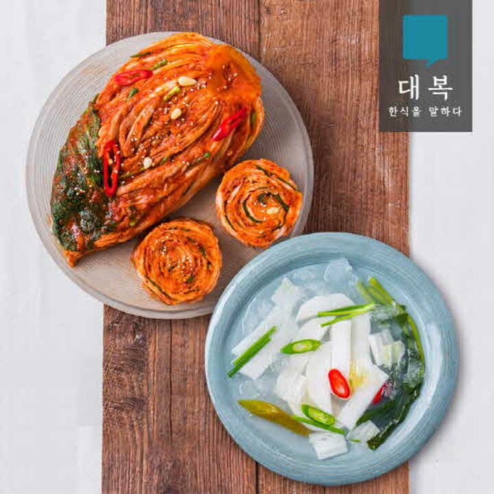 [G] 대복 포기김치2kg+동치미3kg