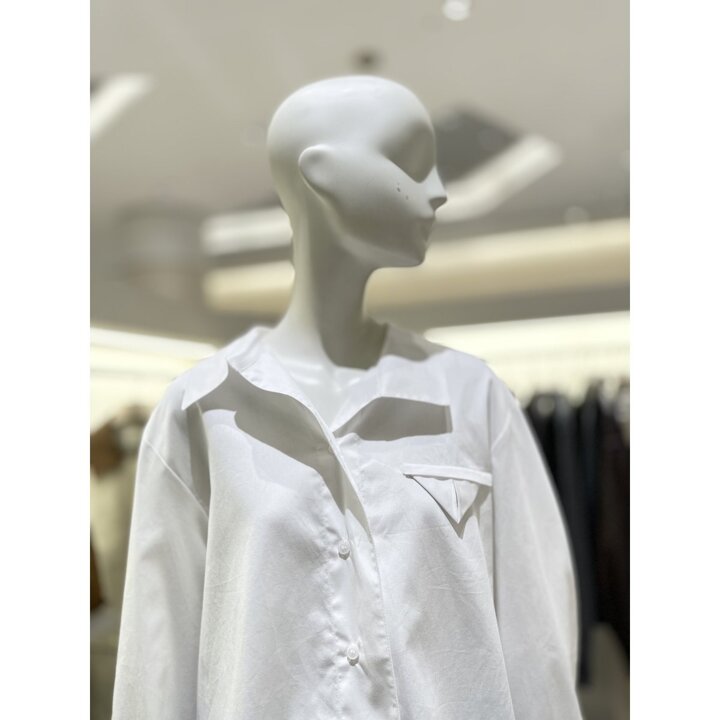 (대전신세계)쥬크 루즈핏 언밸런스 카라 셔츠 Z254MSC013