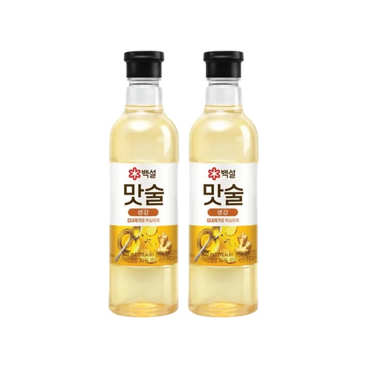 CJ 백설 맛술 생강 500ml x2개