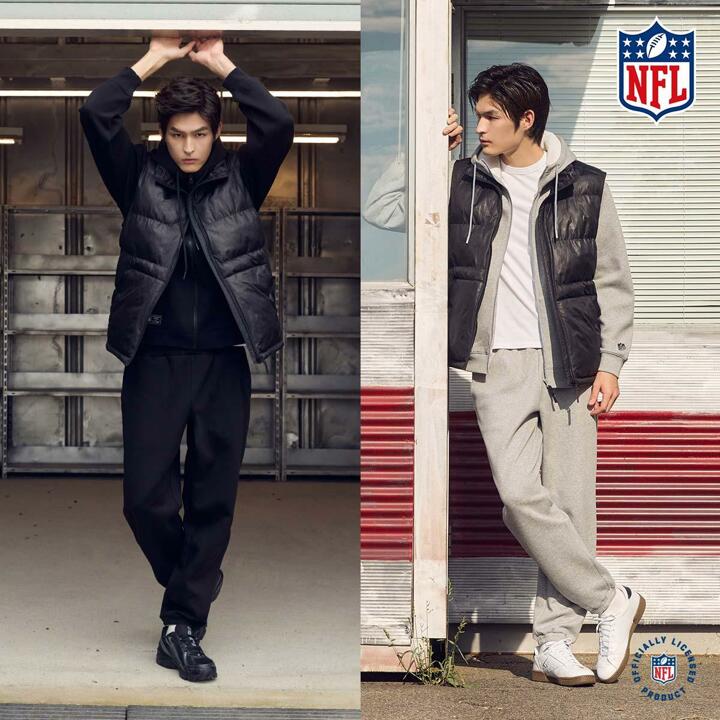 NFL 25FW 남성 패딩베스트 셋업 3종