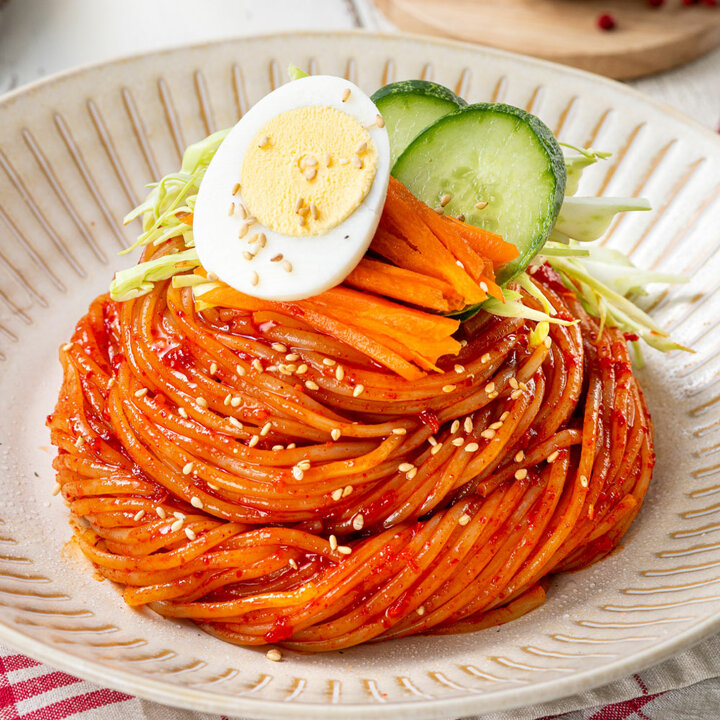 쫄깃한 생 쫄면 1kg(5인분)+양념장500g