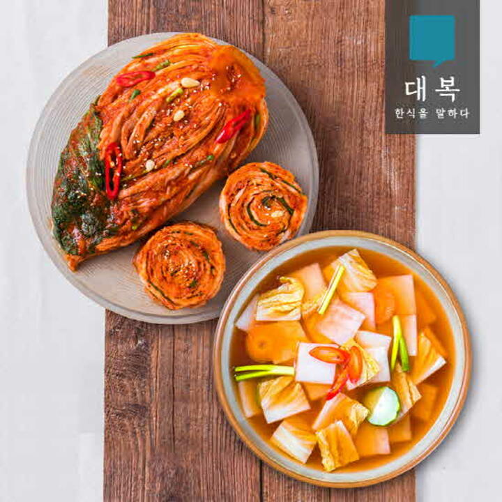 [G] 대복 포기김치2kg+나박김치3kg