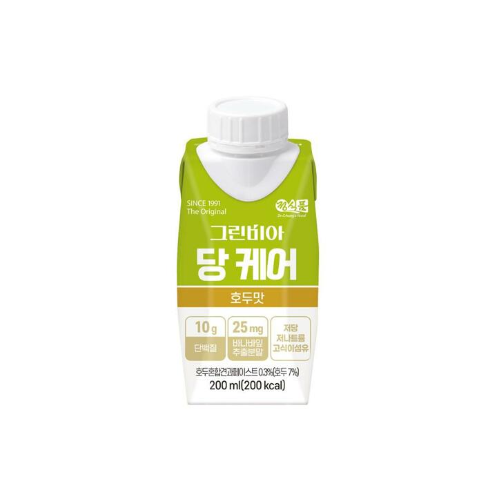[정식품]그린비아 당 케어 호두맛 200ml x 36팩