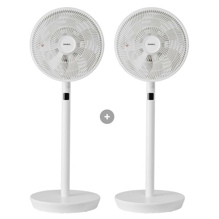 [더블] 한일 트랜디 써큘레이터 팬 화이트+화이트 (BBF-AI12W)