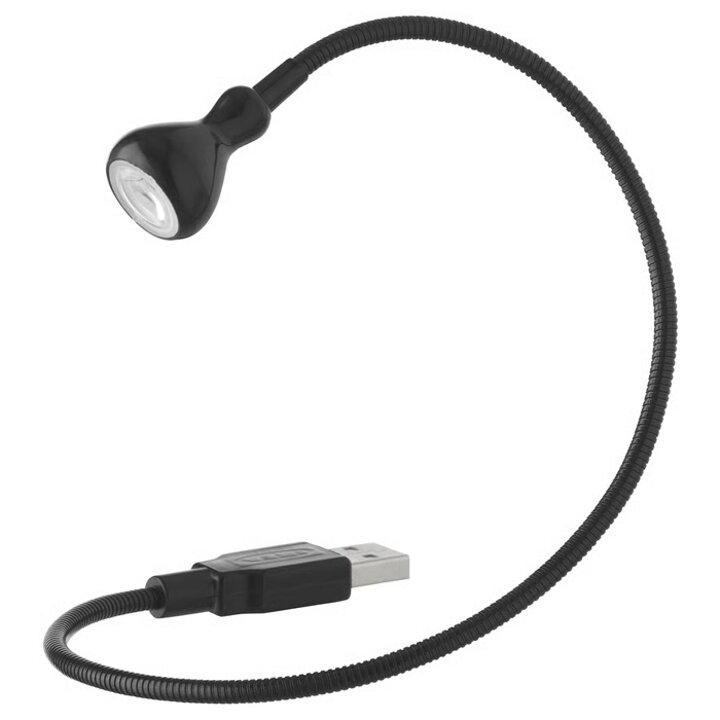 이케아 JANSJO 얀셰 USB LED등 38cm/USB조명/노트북조명/컴퓨터조명/스탠드