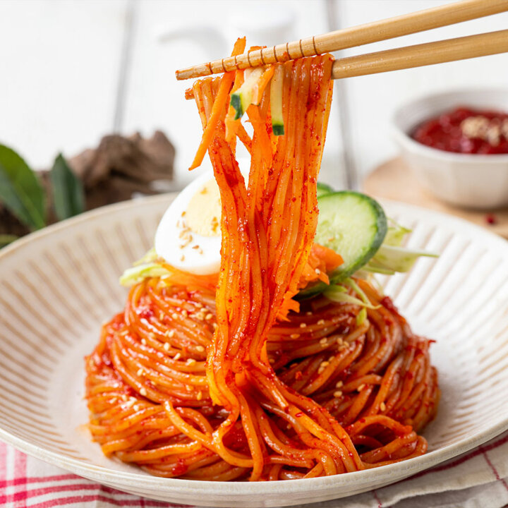 쫄깃한 생 쫄면 2kg(10인분)+양념장500gx2병