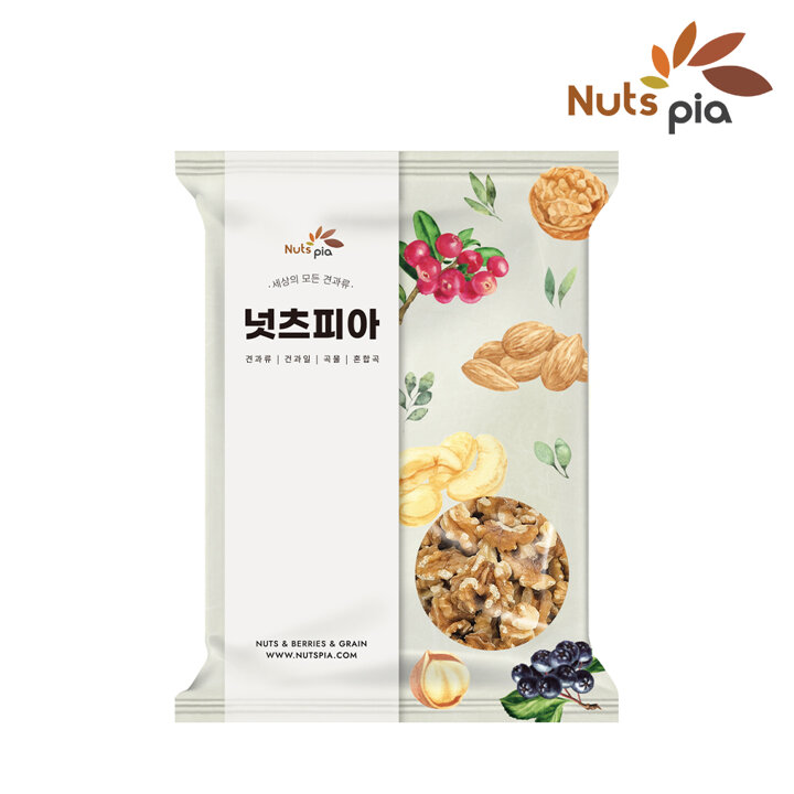 [넛츠피아] 25년 햇 호두 반반태 LHP 1/4태 1kg