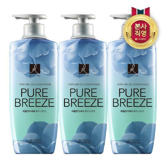 엘라스틴 퍼퓸 퓨어브리즈 컨디셔너 600ml X 3개