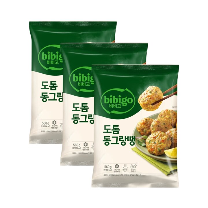 CJ 제일제당 비비고 도톰동그랑땡 560g 3개