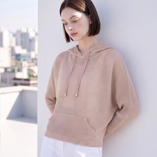 플라라 (88까지)플리츠후드포켓블라우스