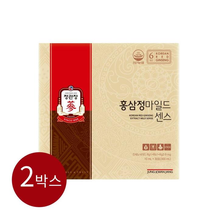 [정관장 본사직영] 홍삼정 마일드센스 10ml*30포 x 2박스
