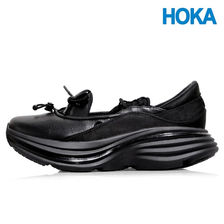[HOKA] 여성 호카 본디 메리제인 블랙 1171546-BBLC