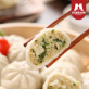 [마녀바스켓] 고기 포자 만두 180g x4팩+김치 포자 만두 180g x4팩(총 8팩)