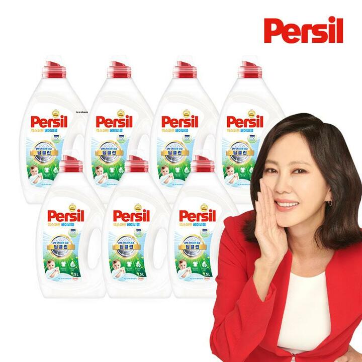 퍼실 아이코닉 베이비젤 1.5L 7개 (일반&드럼 겸용) 