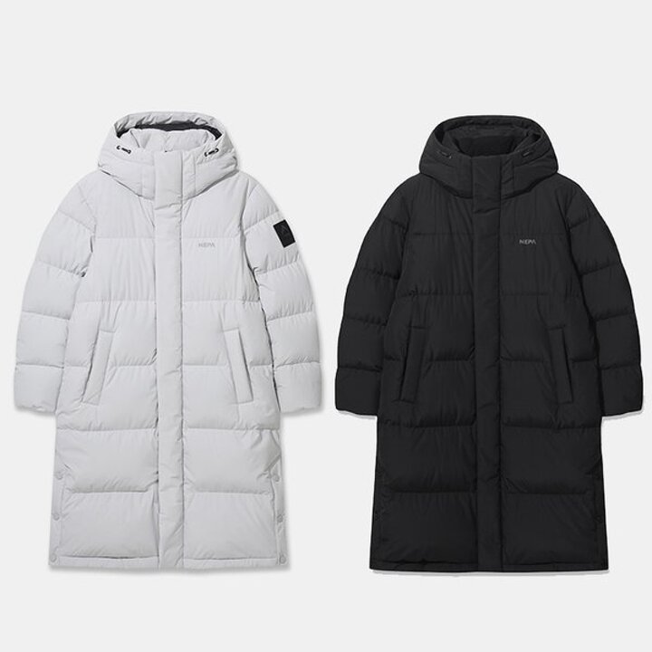 (신세계강남점)25 F/W 신상 겨울 남여공용 롱패딩 에센셜  슈퍼롱다운자켓 7LF2085