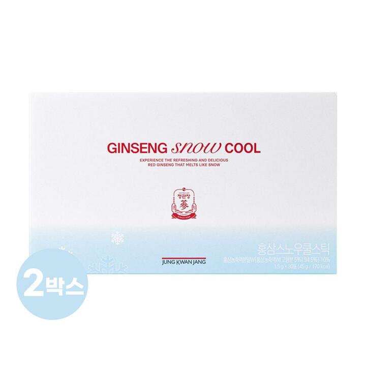 [정관장 본사직영] 홍삼스노우쿨스틱 (30포)x2박스