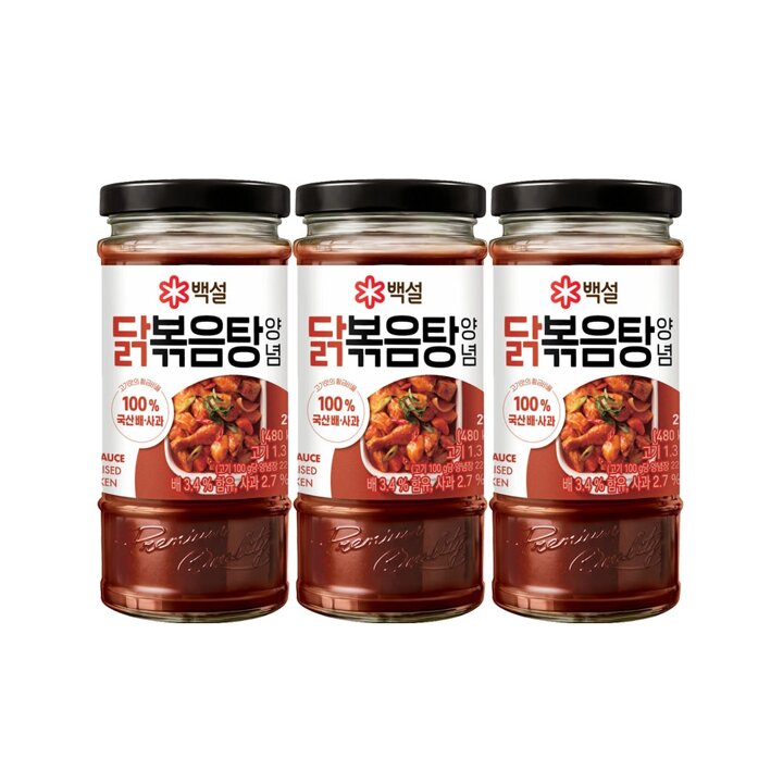 CJ 백설 닭볶음탕양념290g x3개