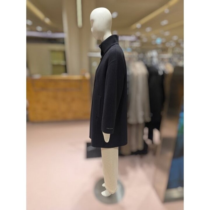(신세계센텀점)[역시즌] 하이넥 더블 핸드메이드 하프 코트 (C254MSG521)