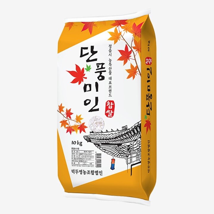 [덕두영농] 단풍미인 찹쌀 10kg (상등급)