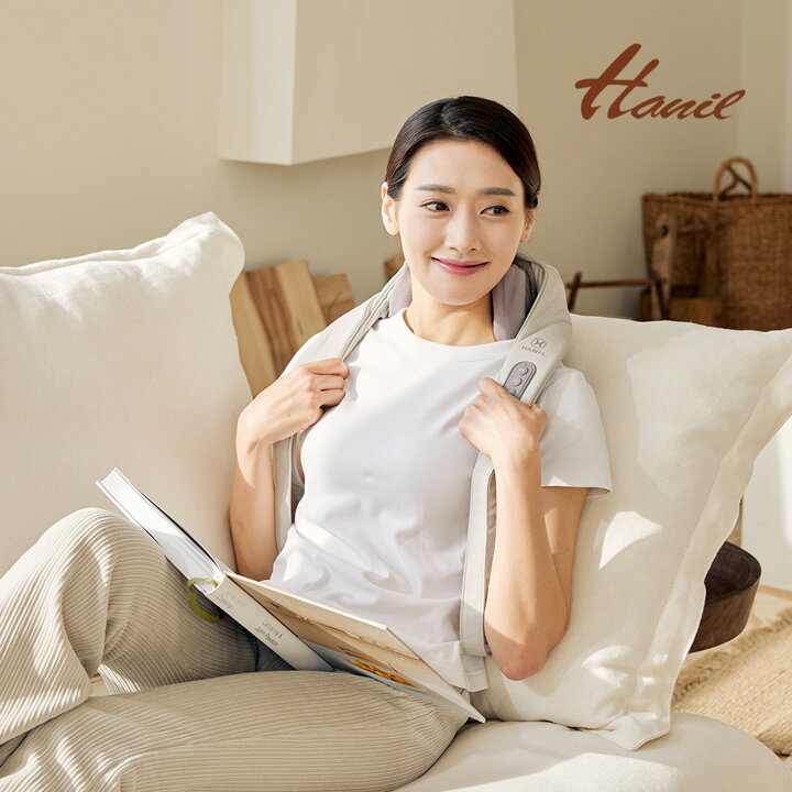 한일 목어깨 마사지기 HNM-210PB(무선/온열/5D마사지)
