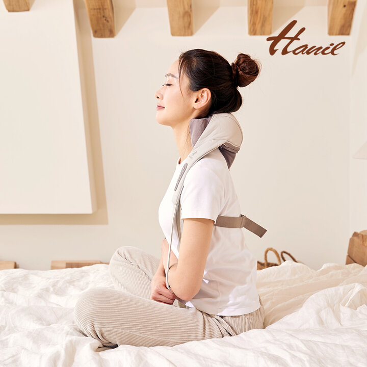 한일 목어깨 마사지기 HNM-210PB(무선/온열/5D마사지)