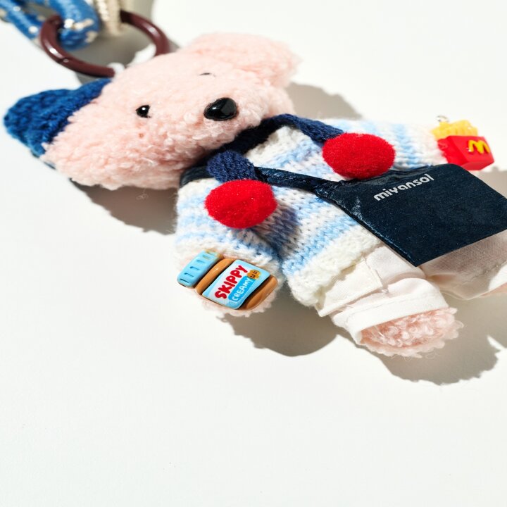 (신세계김해점)귀엽고 플러피한 퍼피인형 참장식 멍미6 남해