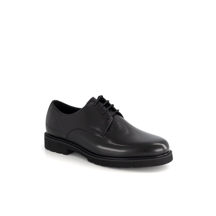 (신세계하남점)남성 더비슈즈 캐주얼 구두 블랙 (Q19144, BLACK)