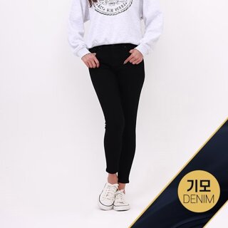 여성)  기획 블랙 노말워싱 기모 SN-BV_JM4DSN970-BV