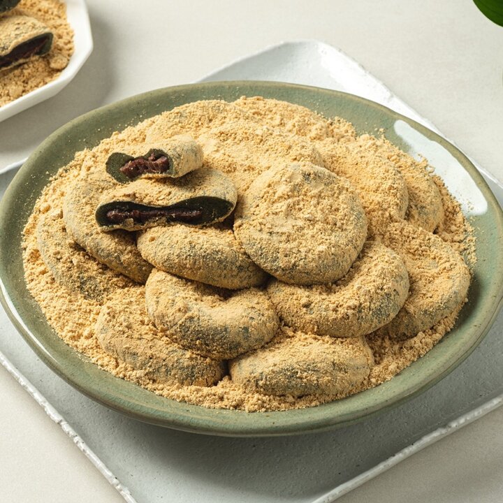 [추억속간식] 제주해풍쑥 콩쑥개떡1,920g/1박스(60g*32개입/혼합포장)