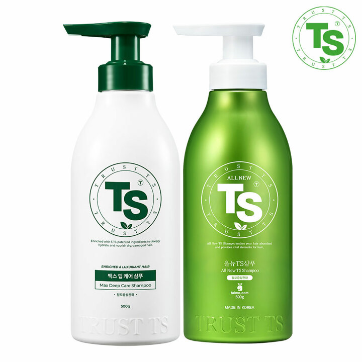 올뉴 TS 샴푸 500g + TS 맥스 딥케어 샴푸 500g