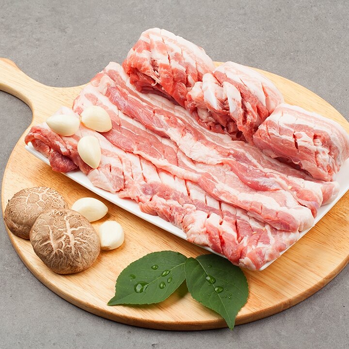 삼삼한 냉장 이룸한돈 벌집삼겹살500g2팩총1kg구이용(진공포장)
