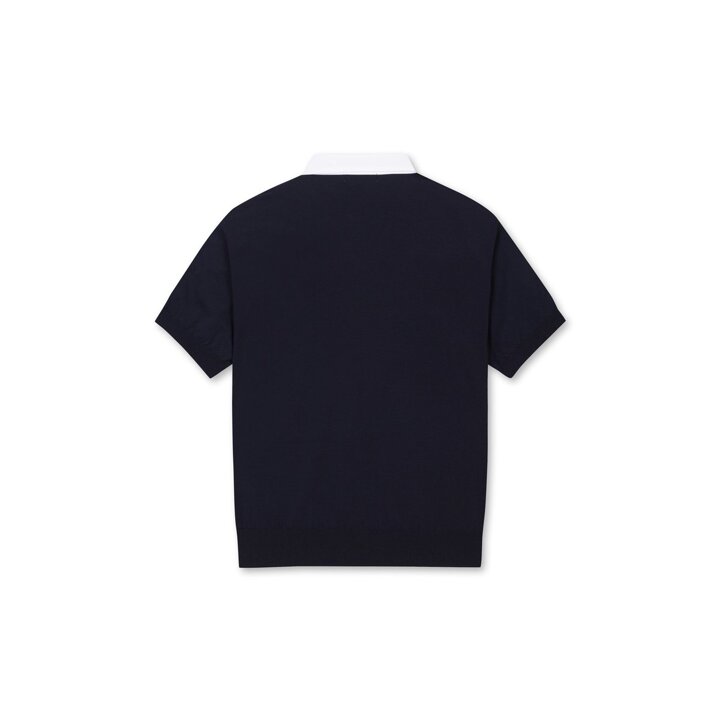 (신세계강남점)WAAC(왁골프)Men Jersey Collar Knit Polo WMWAM25202NYD