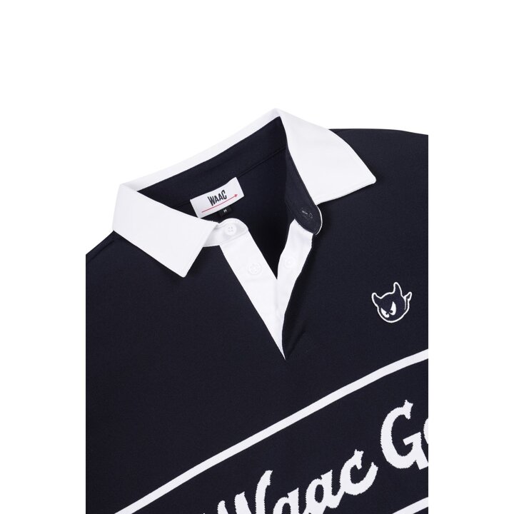 (신세계강남점)WAAC(왁골프)Men Jersey Collar Knit Polo WMWAM25202NYD