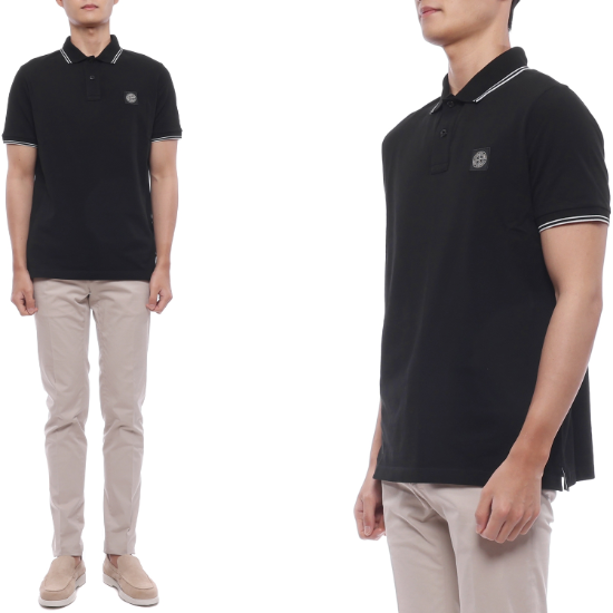 26SS남성로고패치폴로반팔티셔츠