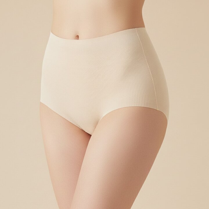 미미캐츠 X크로스 이중보정 하이웨스트 노라인 여성 똥배 보정팬티 1매 P-8009