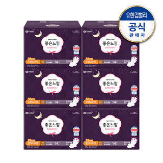 좋은느낌 오리지널 오버나이트 14매x6팩