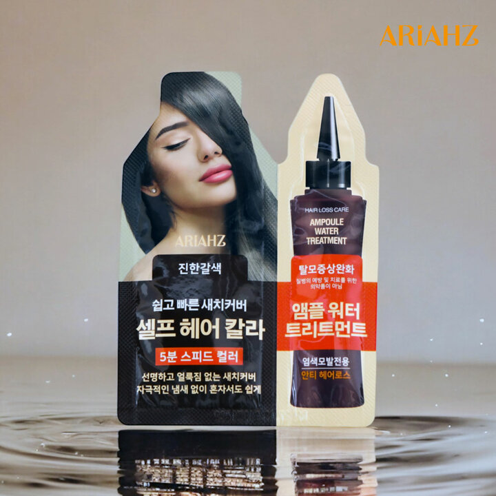 [공동구매]아리아즈 셀프 헤어 컬러 셀프염색 새치염색약 20개 3종