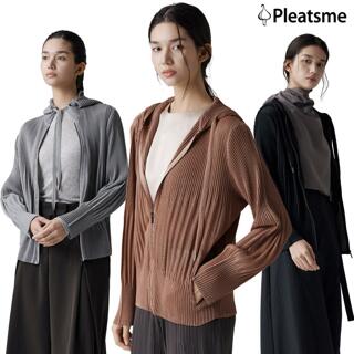 26FW최신상! 단독방송! 26FW 플리츠미 모션 플리츠 집업 재킷