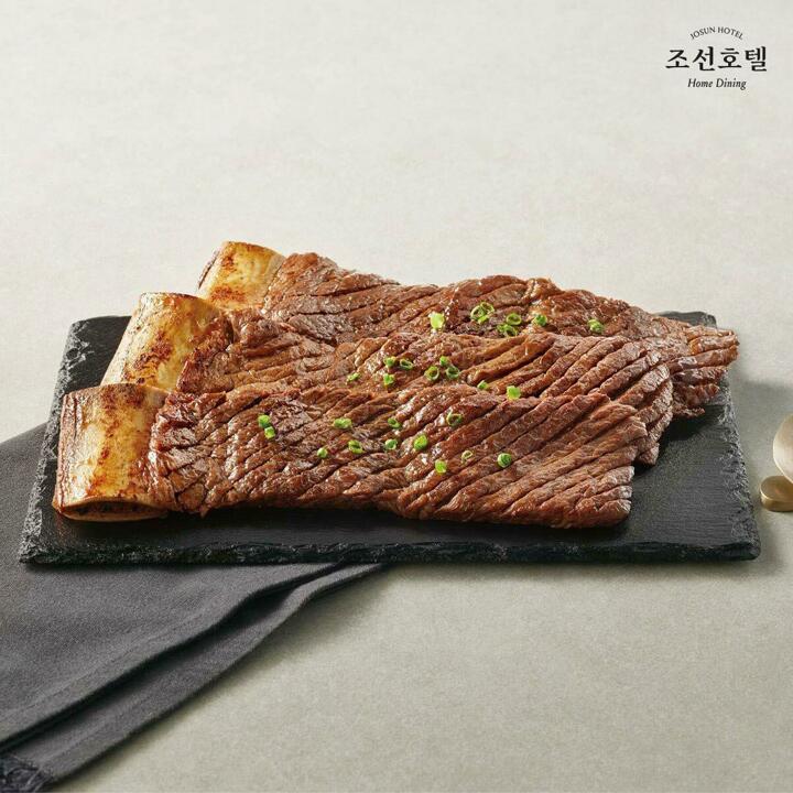 (더블 구성)조선호텔 양념 소갈비 수제 포갈비 600g X 6팩 / 총 2세트