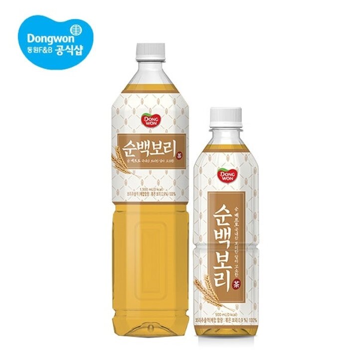 동원 보성 순백보리차 1.5Lx12입or500mlx20입