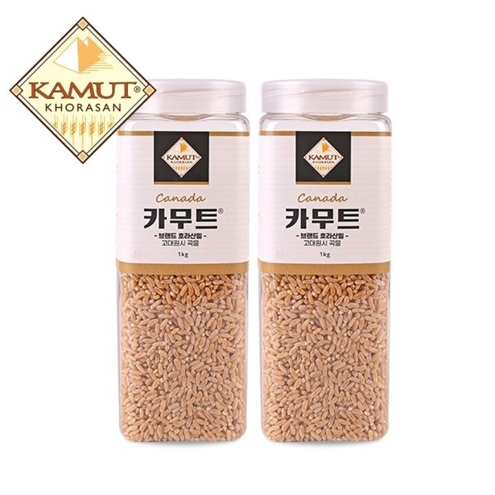 [이쌀이다] 카무트 1kg X 2개 (용기)10601974587904