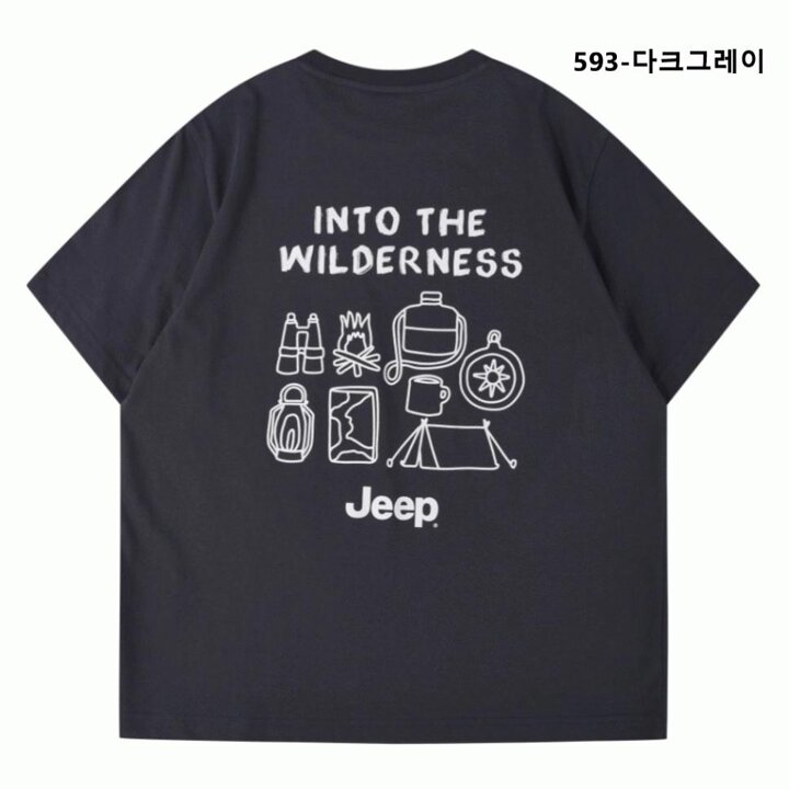 지프 마운틴캠핑 반팔티 7종 JR2TSU593JR2TSU5946SG
