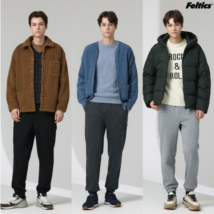 25FW 펠틱스 웜기모 조거 팬츠 3종 (남성) F13M